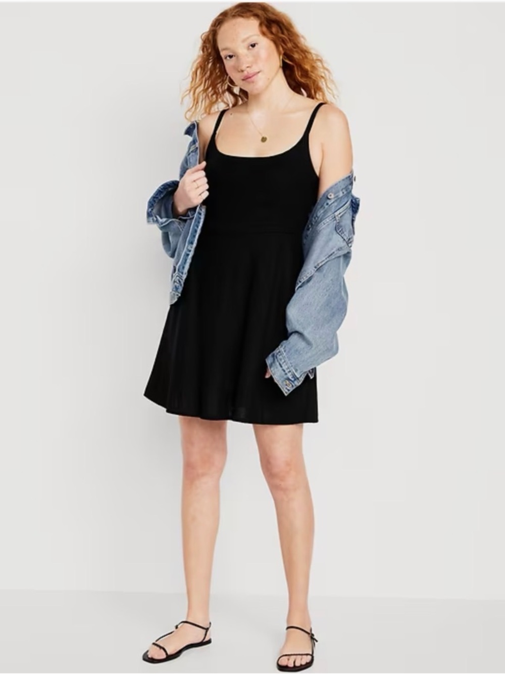 Old Navy Fit & Flare Cami Mini Dress